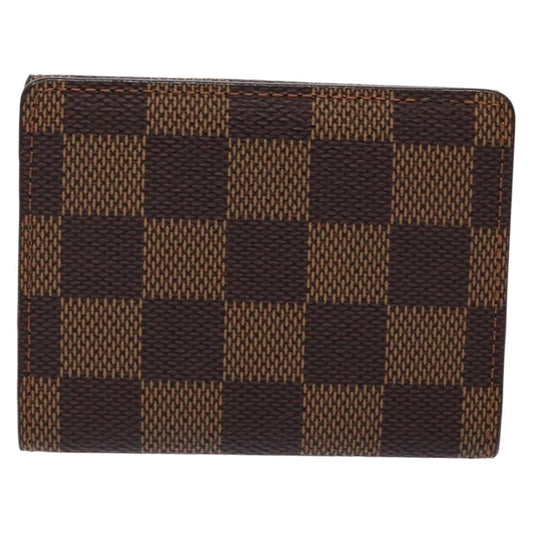 Louis Vuitton Ludlow Wallet Damier, BROWN, CANVAS, Wallets