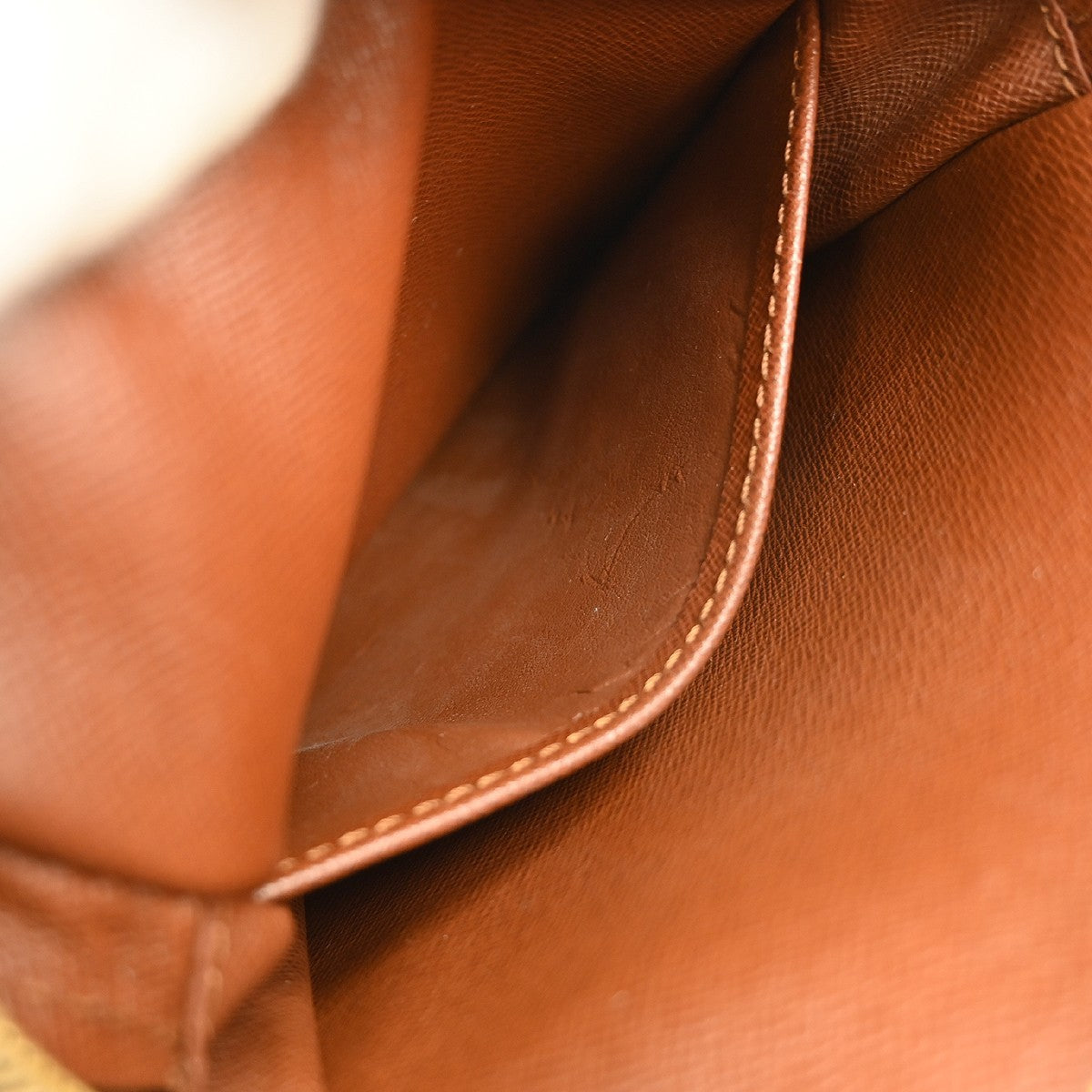 Louis Vuitton Danube Handbag Monogram Canvas, BROWN, CANVAS, Shoulder bag