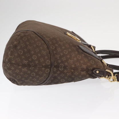 Louis Vuitton Elegie Handbag Monogram Idylle, BLACK, CANVAS, Handbag