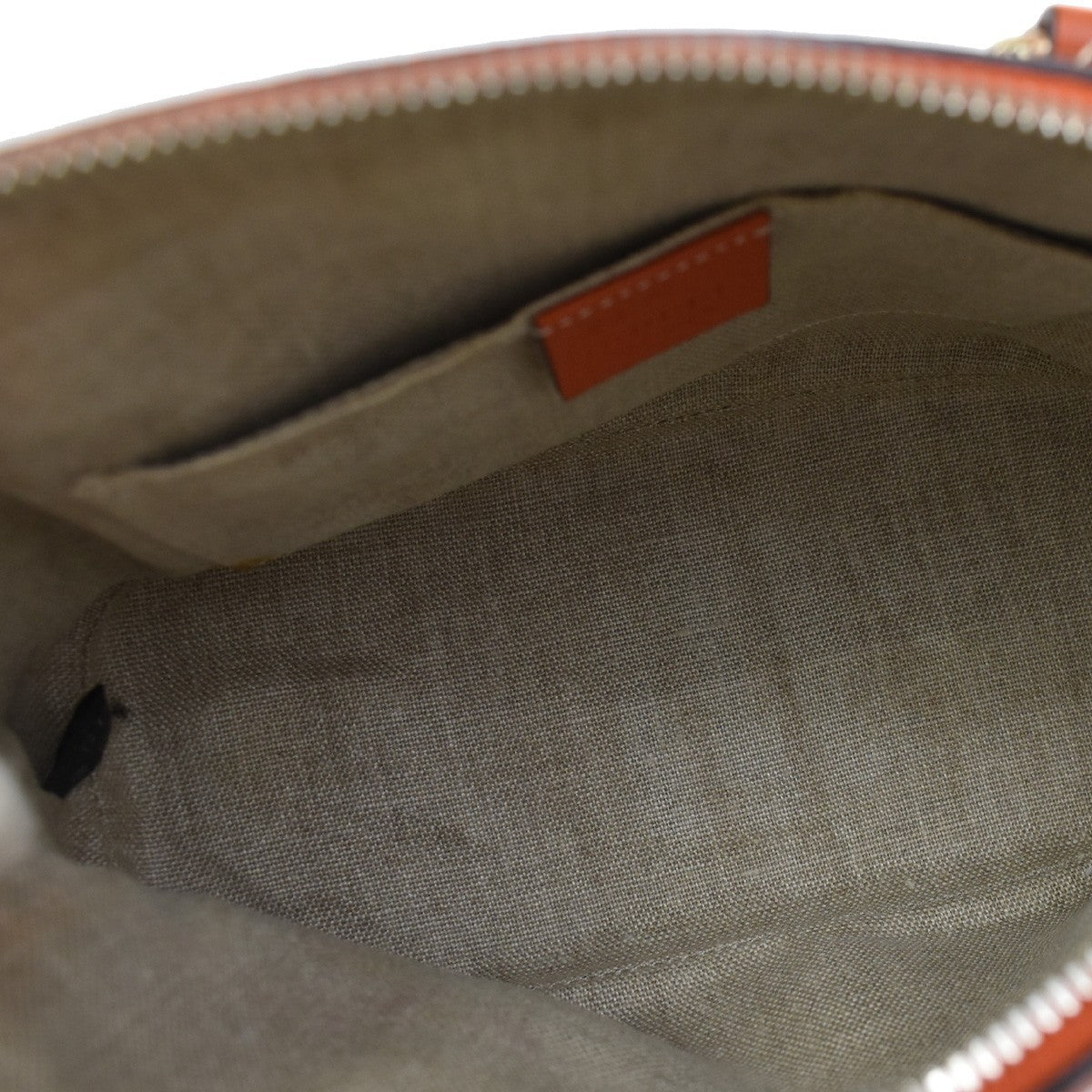 Gucci GG Charm Convertible Dome Satchel Leather, ORANGE, LEATHER, Handbag