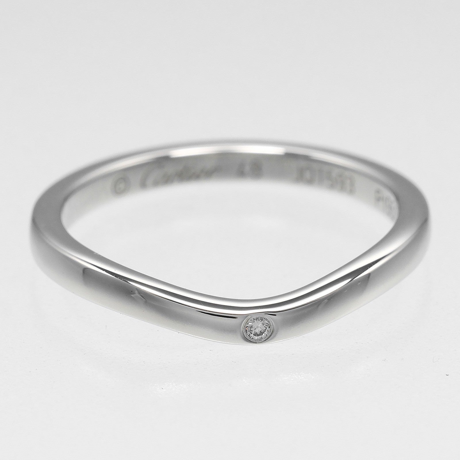 Cartier Ballerine Wedding Band 950 Platinum, SILVER, PLATINUM, Jewelry set