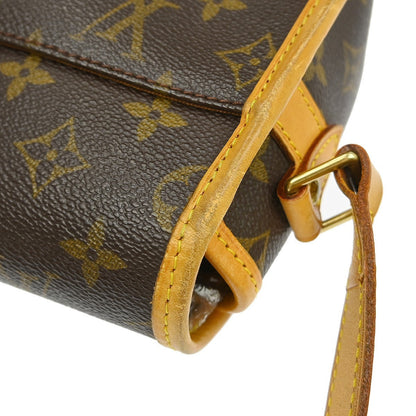 Louis Vuitton Sologne Handbag Monogram Canvas, Brown, Canvas, Shoulder Bag