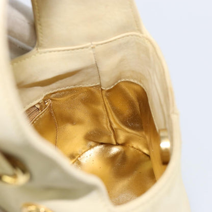 Salvatore Ferragamo Vala Handbag Suede, GOLD, SUEDE, Handbag