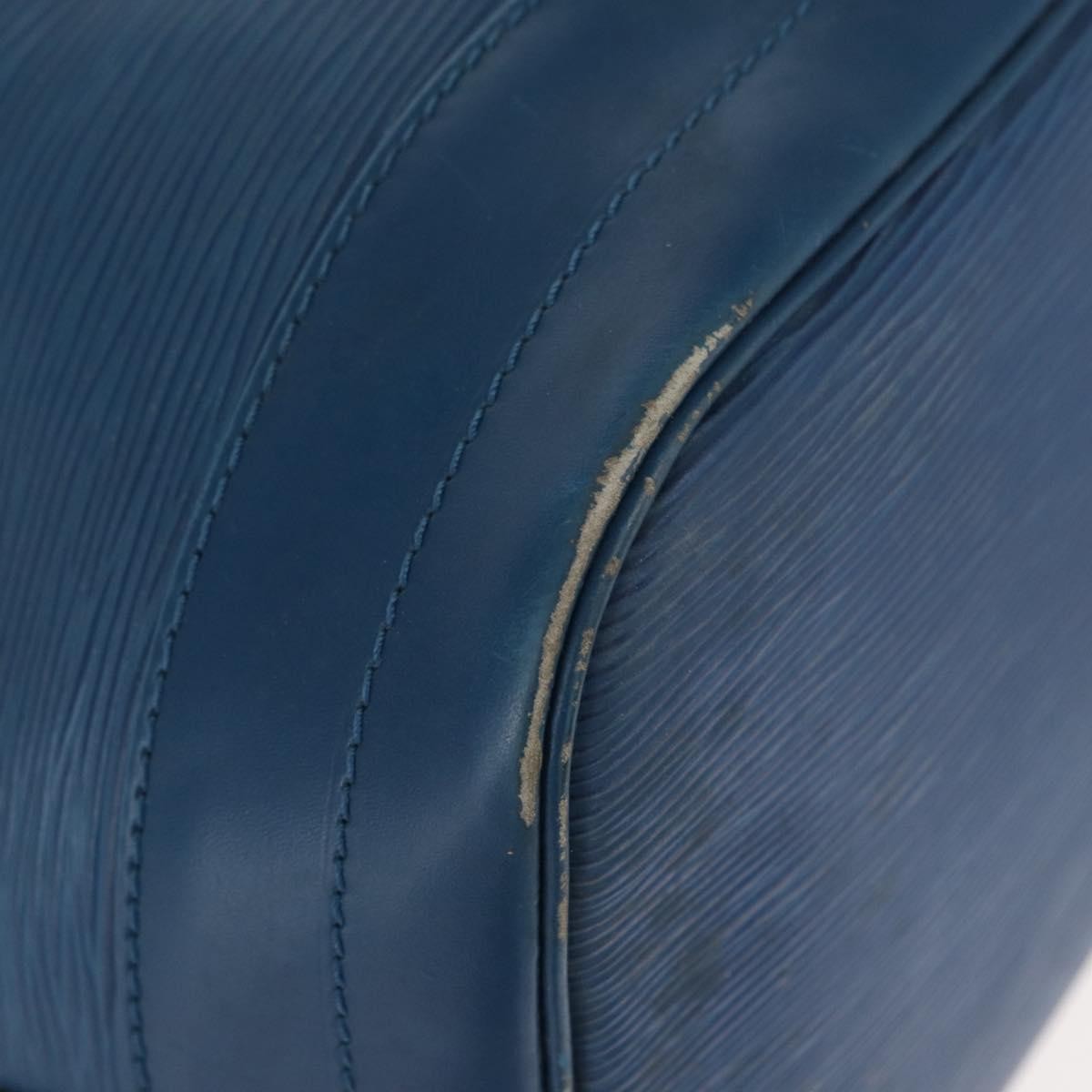 Louis Vuitton Petit Noe NM Handbag Epi Leather, BLUE, LEATHER, Shoulder bag