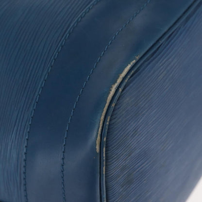 Louis Vuitton Petit Noe NM Handbag Epi Leather, BLUE, LEATHER, Shoulder bag