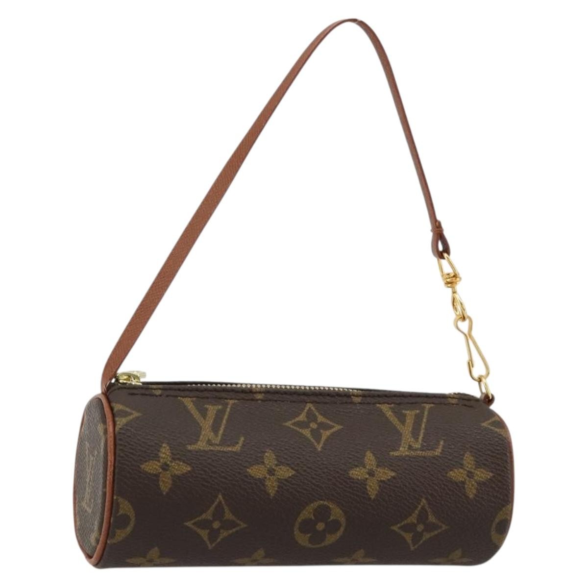 Louis Vuitton Papillon Pochette Monogram Canvas, Brown, Canvas, Clutch