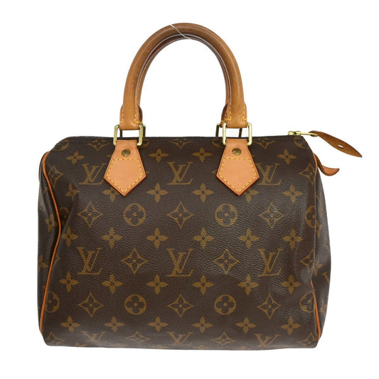 Louis Vuitton Speedy Handbag Monogram Canvas, Brown, Canvas, Handbag