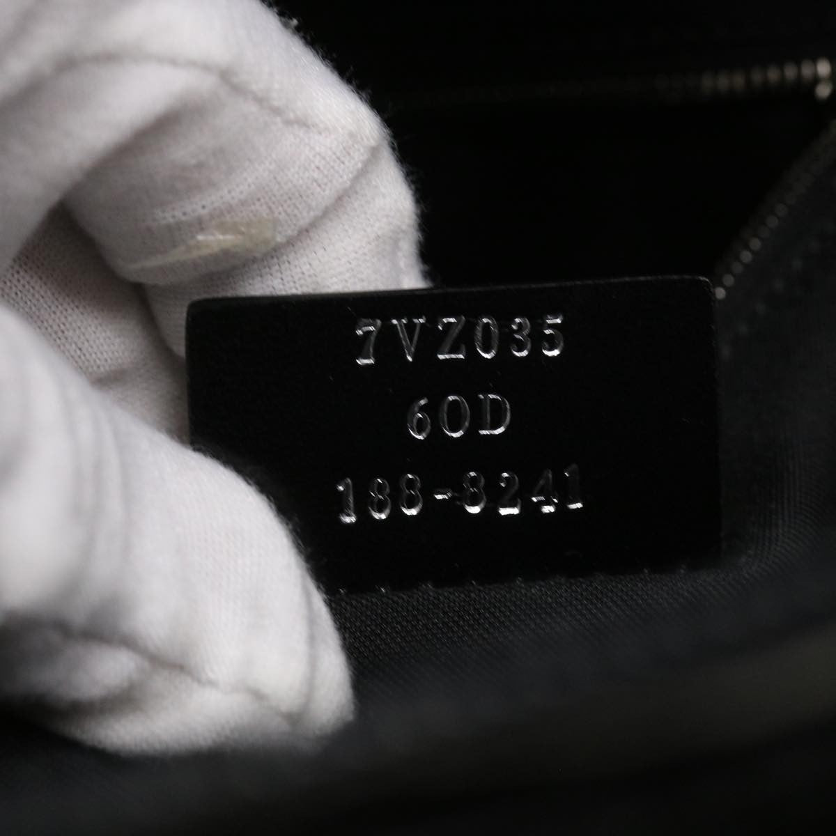 Fendi Front Pocket Monster Backpack Nylon and Leather, BLACK, NYLON, Backpack