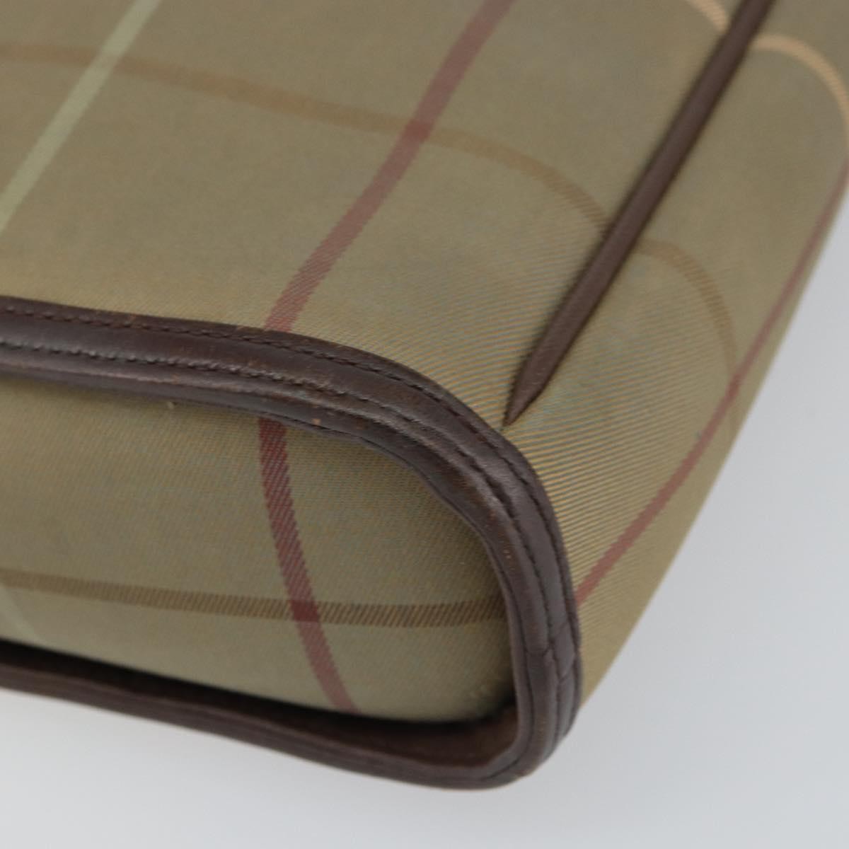 Burberry Nova check Shoulder bag Canvas, BEIGE, CANVAS, Shoulder bag