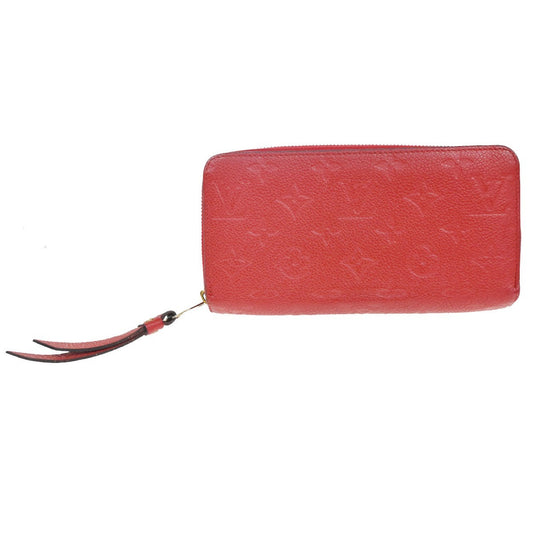 Louis Vuitton Portefeuille zippy Monogramme Empreinte Monogramme Empreinte, RED, LEATHER, Wallets