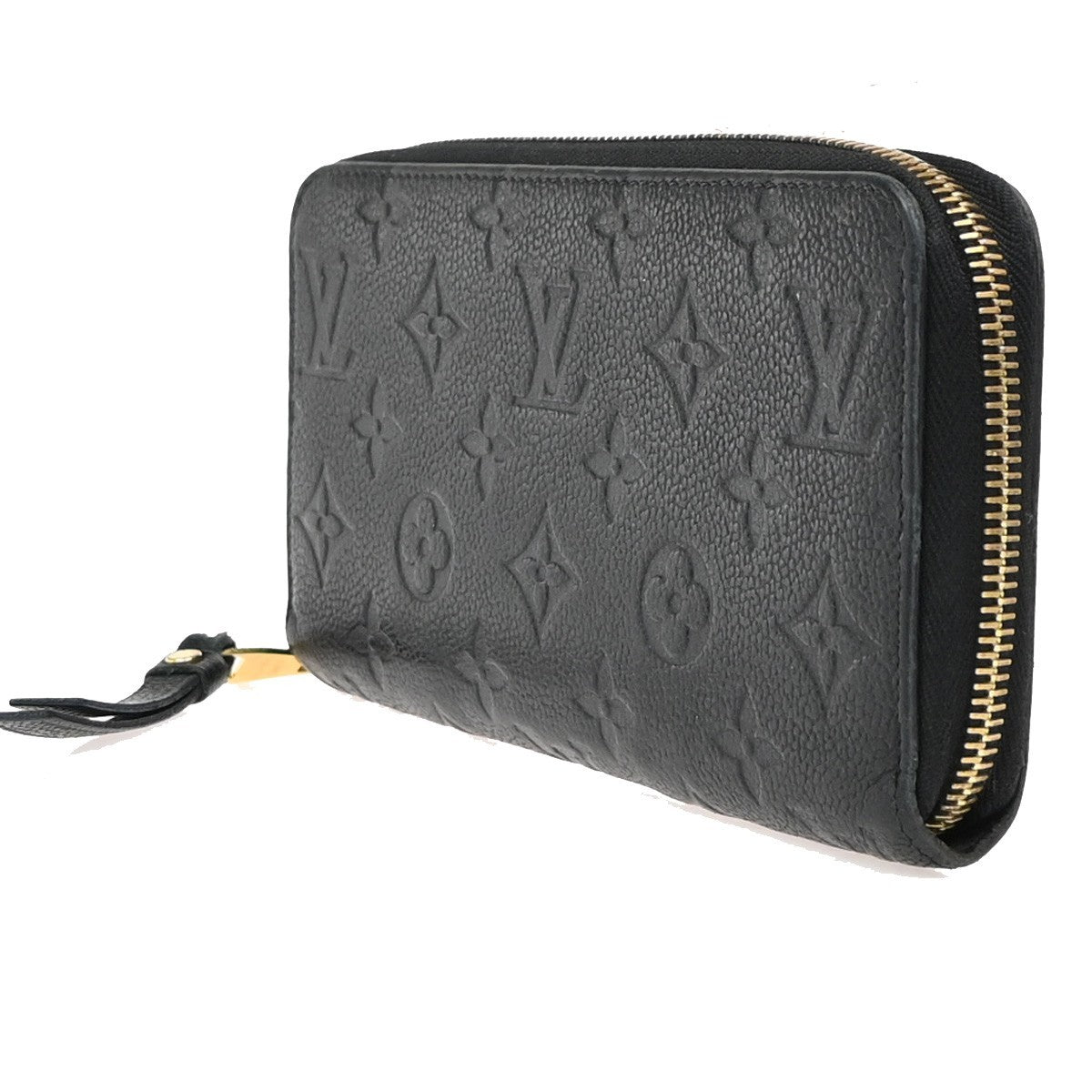 Louis Vuitton Portefeuille zippy Monogramme Empreinte Monogramme Empreinte, BLACK, LEATHER, Wallets