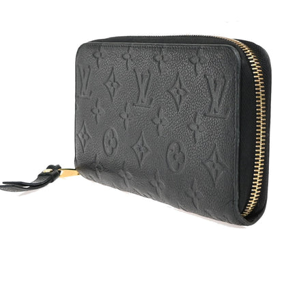 Louis Vuitton Portefeuille zippy Monogramme Empreinte Monogramme Empreinte, BLACK, LEATHER, Wallets