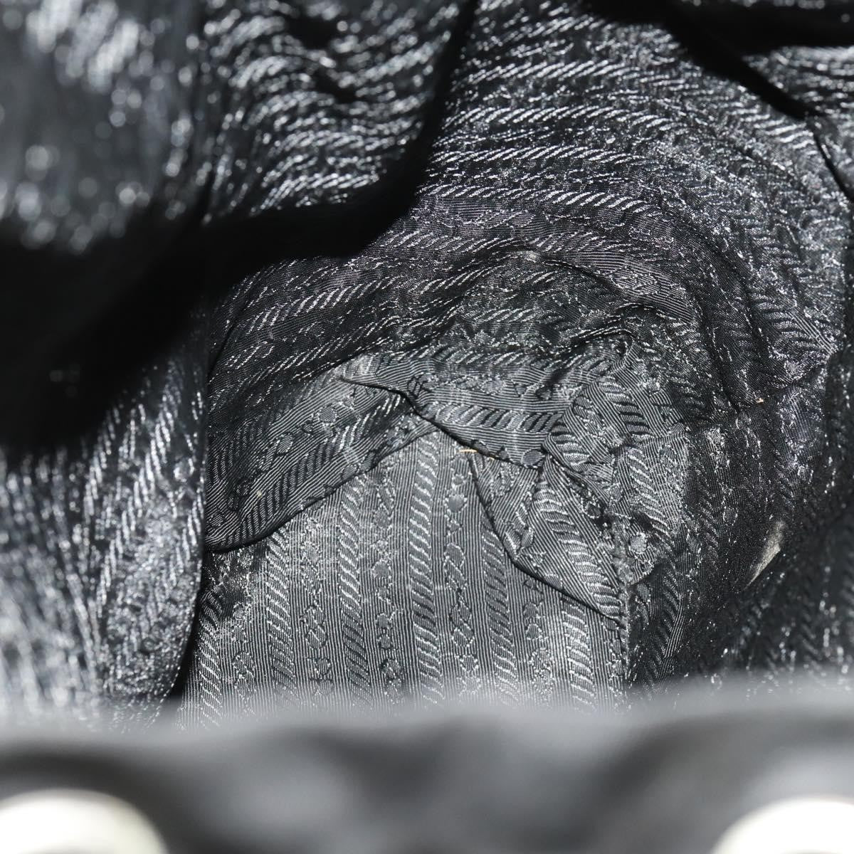 Prada Logo Backpack Tessuto, BLACK, NYLON, Backpack