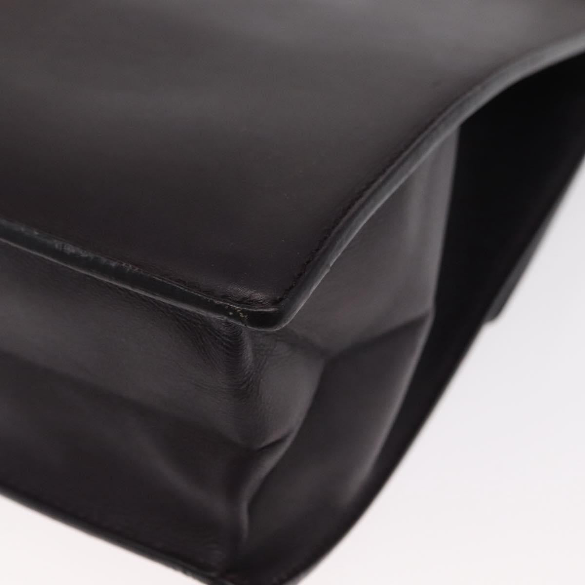 Salvatore Ferragamo Gancini Shoulder Bag Leather, PURPLE, LEATHER, Shoulder bag