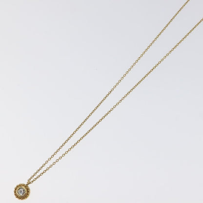 Christian Dior CD Pendant Necklace Gold-plated, GOLD, METAL, Necklace