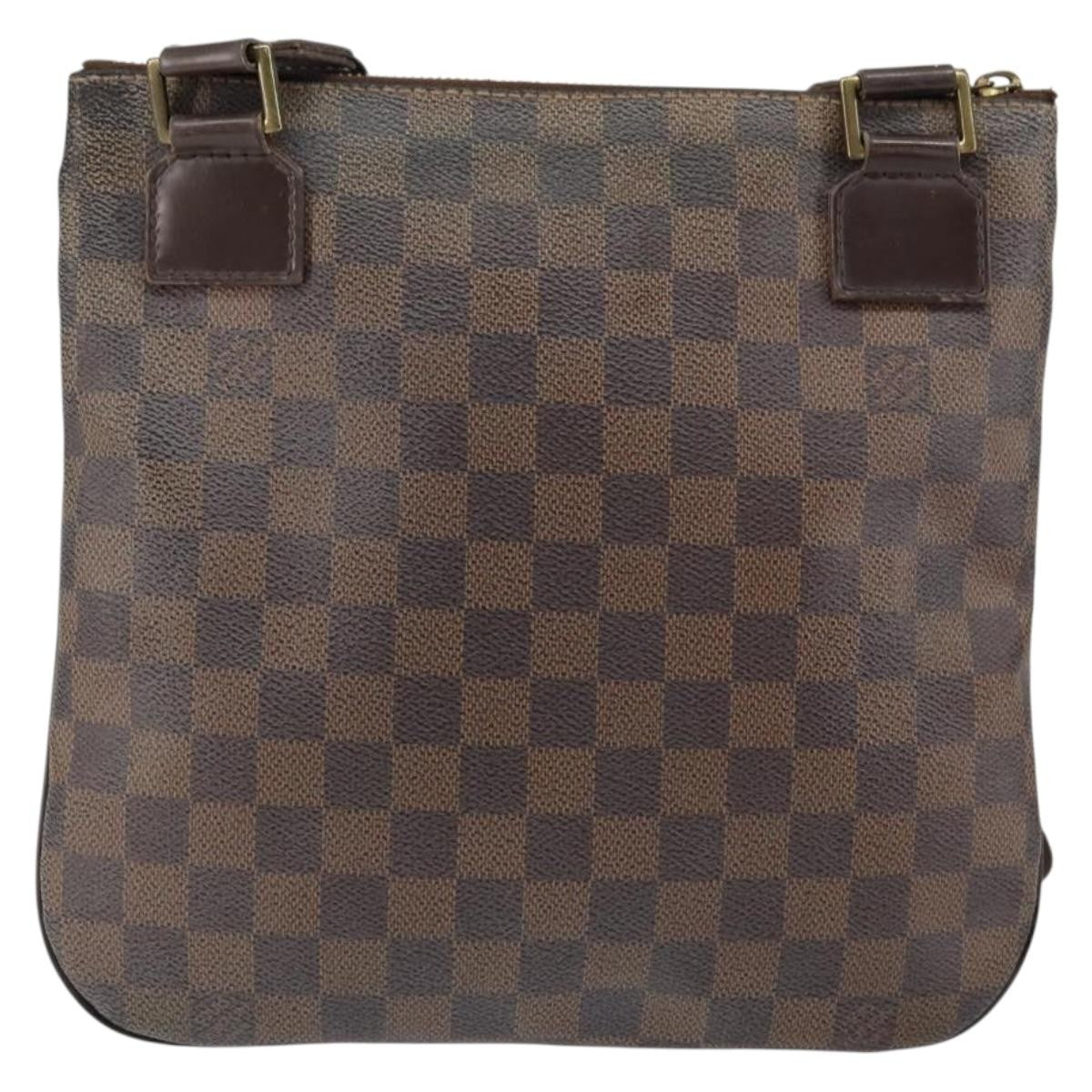 Louis Vuitton Bosphore Pochette Damier, BROWN, CANVAS, Shoulder bag