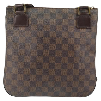 Louis Vuitton Bosphore Pochette Damier, BROWN, CANVAS, Shoulder bag