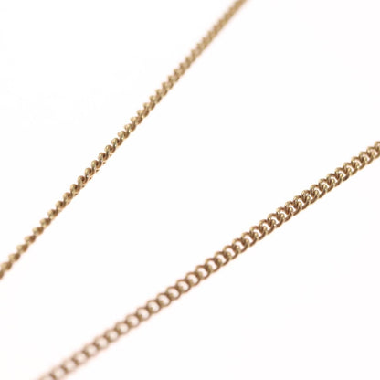 Christian Dior Vintage CD Pendant Necklace Metal, GOLD, METAL, Necklace