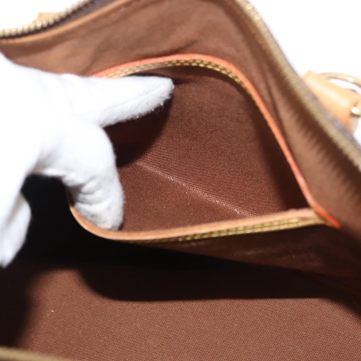 Louis Vuitton Alma Handbag Monogram Canvas, BROWN, CANVAS, Handbag