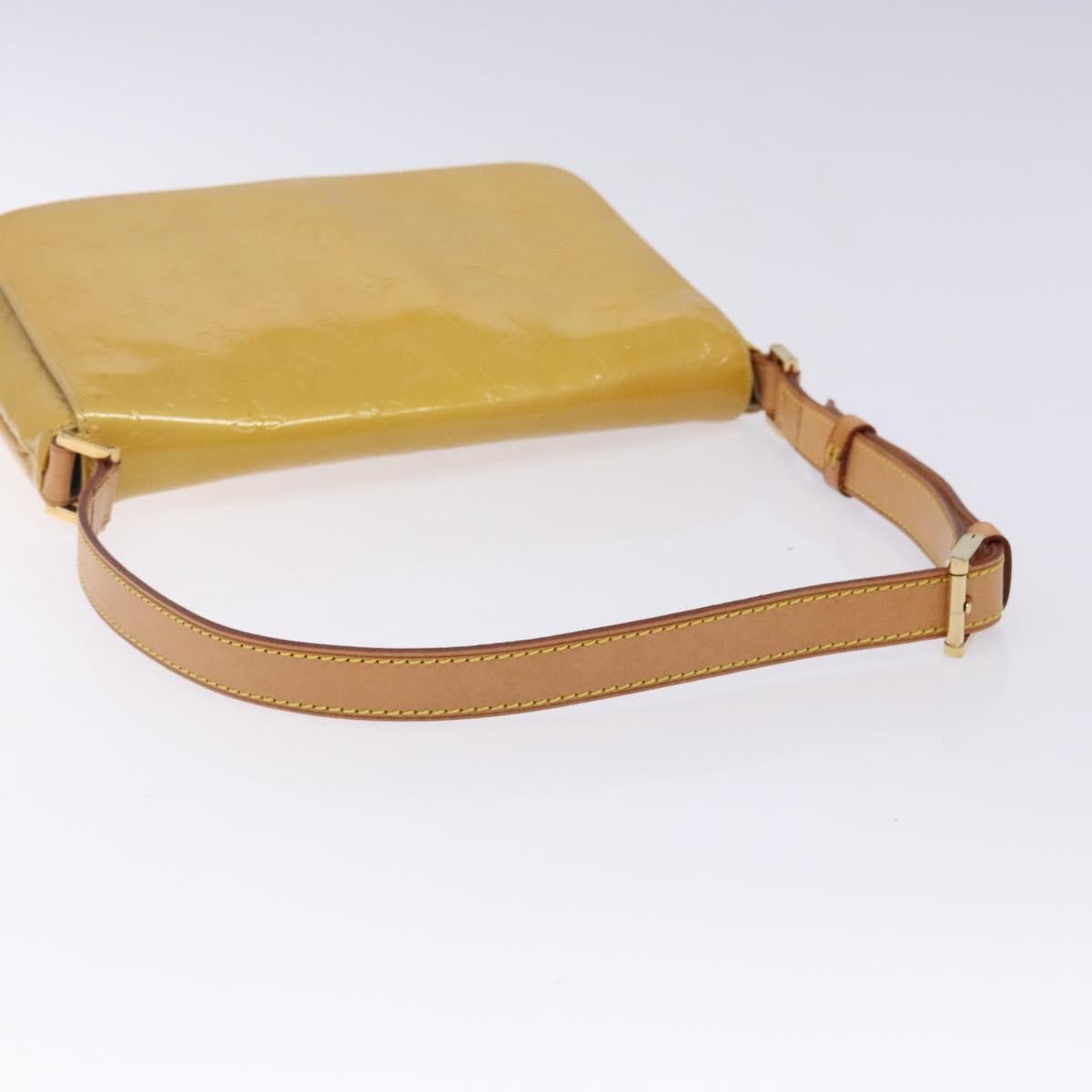 Louis Vuitton Thompson Street Handbag Monogram Vernis, BEIGE, PATENT_LEATHER, Handbag