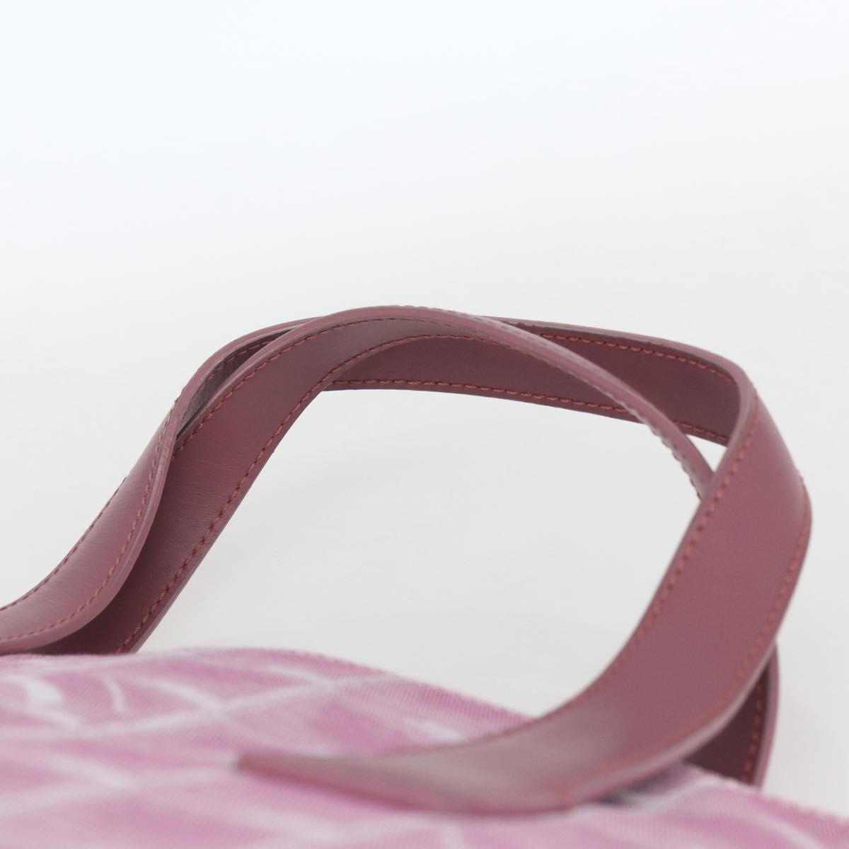 Chanel Travel Line Tote Nylon, PINK, NYLON, Tote bag