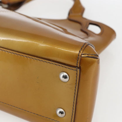 cartier Marcello Handbag Patent leather, Yellow, Patent Leather, Handbag