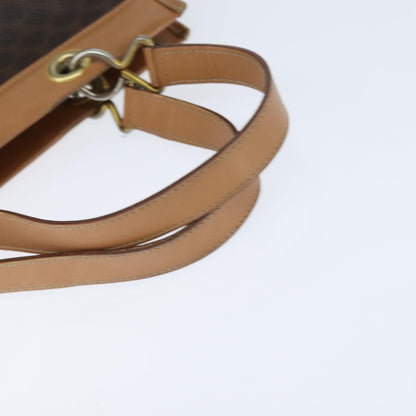 Celine Vintage Macadam Tote bag Canvas, BROWN, CANVAS, Tote bag