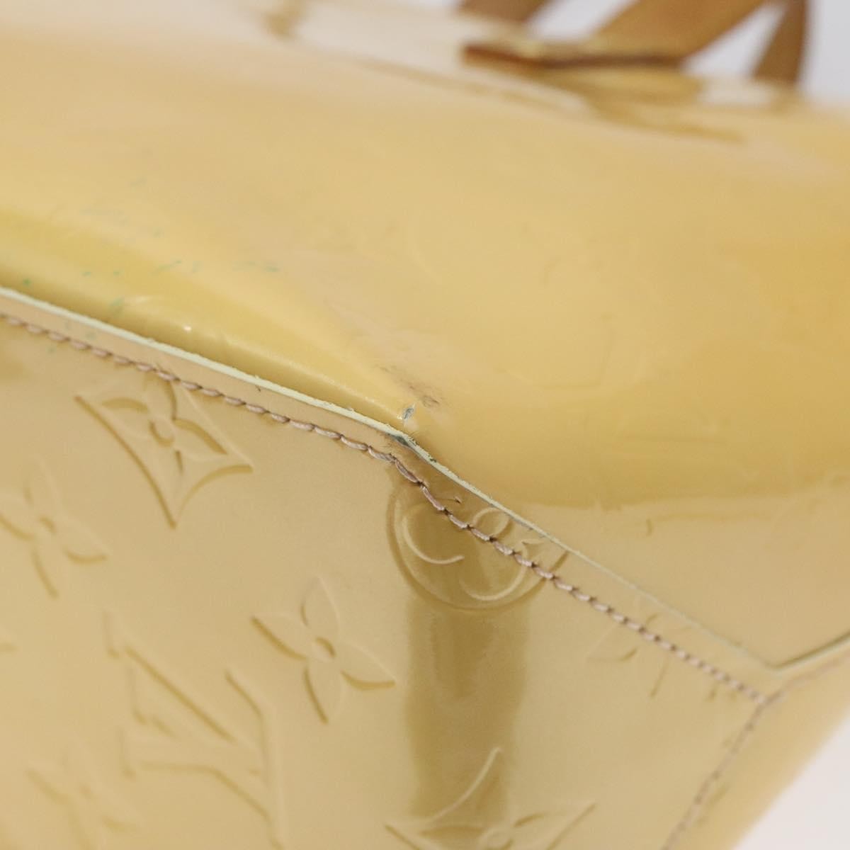 Louis Vuitton Reade Handbag Monogram Vernis, PINK, PATENT_LEATHER, Handbag