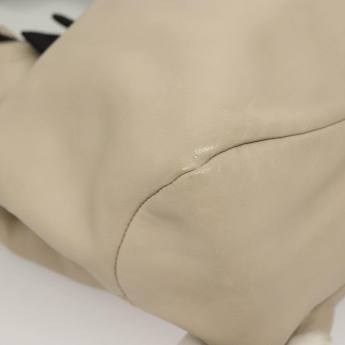 Salvatore Ferragamo Vara bow tote Leather, BEIGE, LEATHER, Tote bag