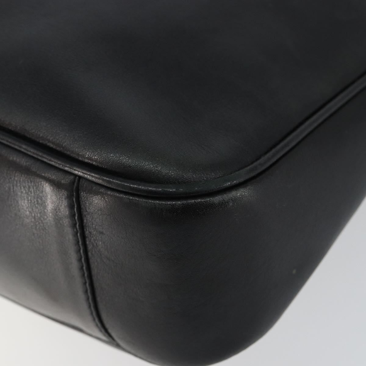 Gucci Diana NM Bamboo Shoulder Bag Leather, BLACK, LEATHER, Shoulder bag