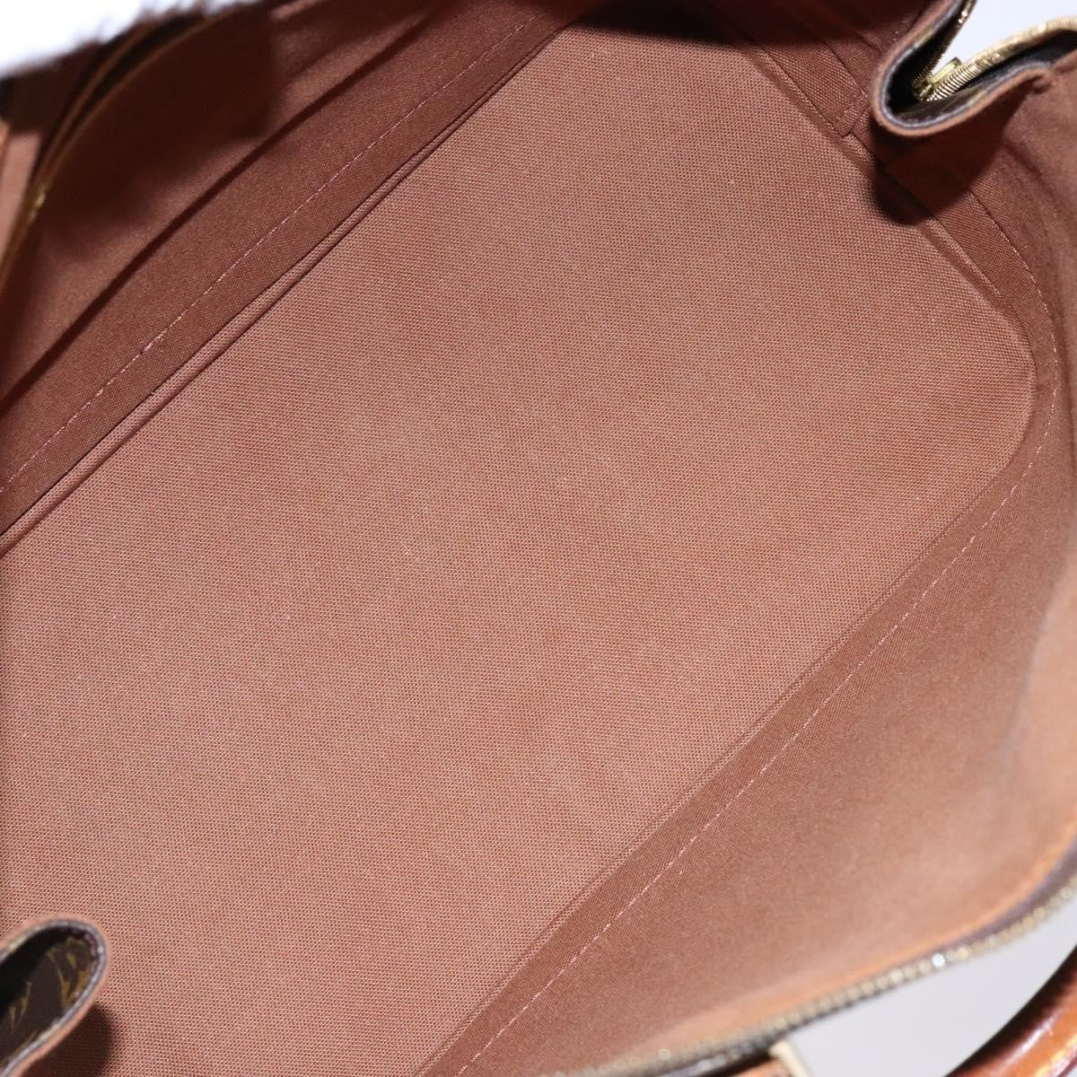 Louis Vuitton Alma Handbag Monogram Canvas, BROWN, CANVAS, Handbag
