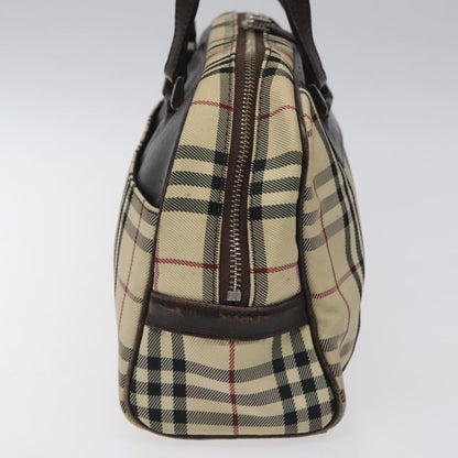 Burberry Nova Check Bowling Bag Canvas, BEIGE, NYLON, Bag