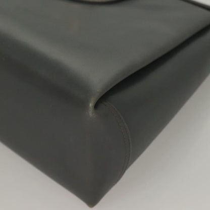 Gucci 1973 Top Handle Bag Leather, GRAY, LEATHER, Handbag