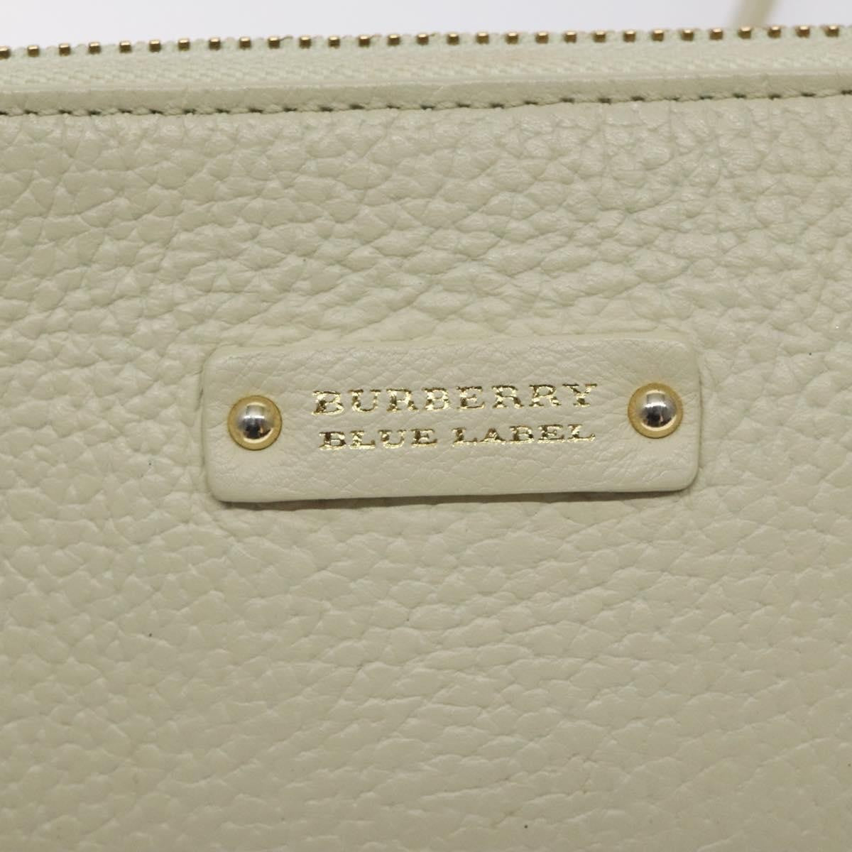 Burberry Blue Label shoulder bag Leather, BEIGE, LEATHER, Shoulder bag