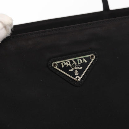 Prada Vintage Shoulder Bag Tessuto, BLACK, NYLON, Shoulder bag