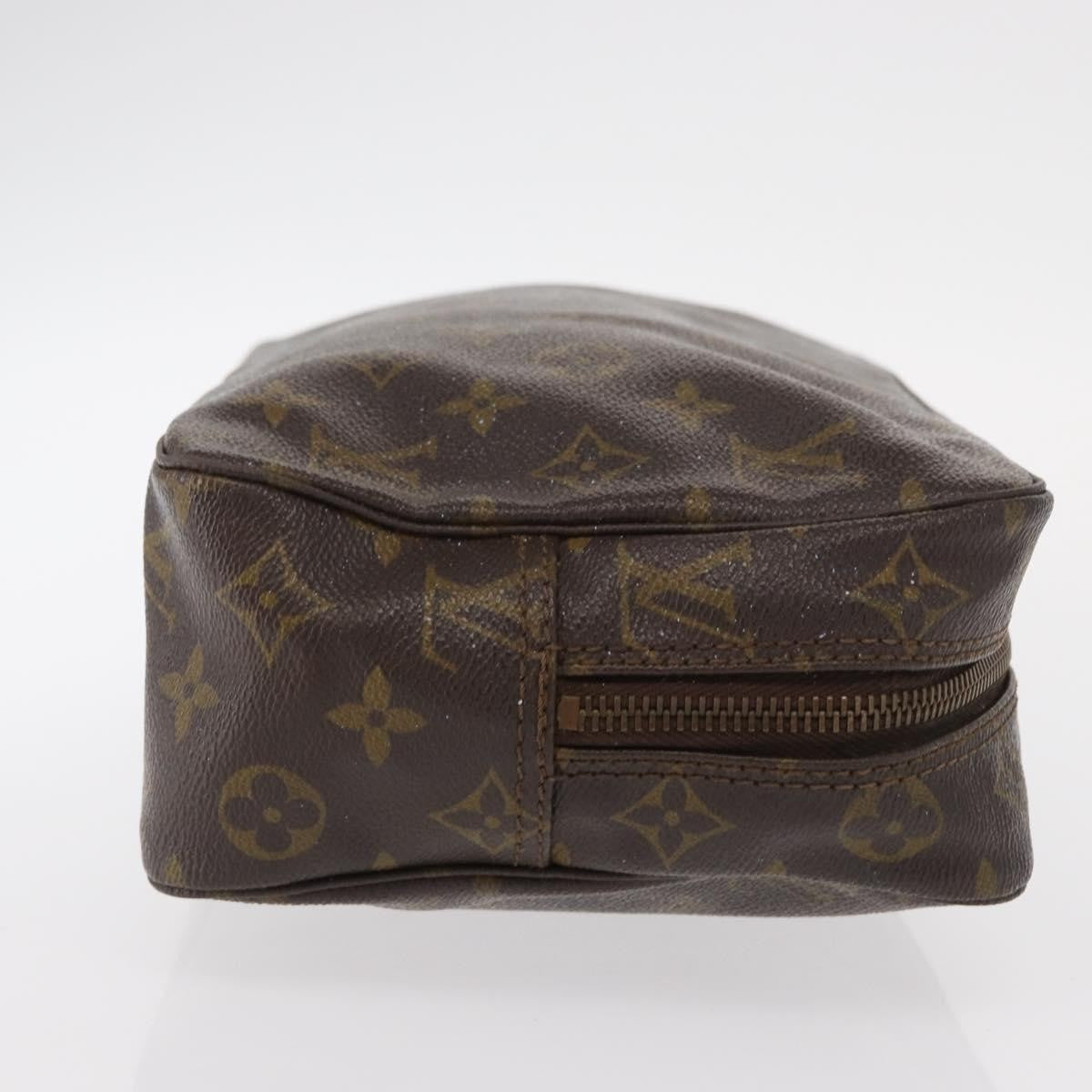Louis Vuitton Trousse Toiletry Pouch Monogram Canvas, BROWN, CANVAS, Toiletry Case