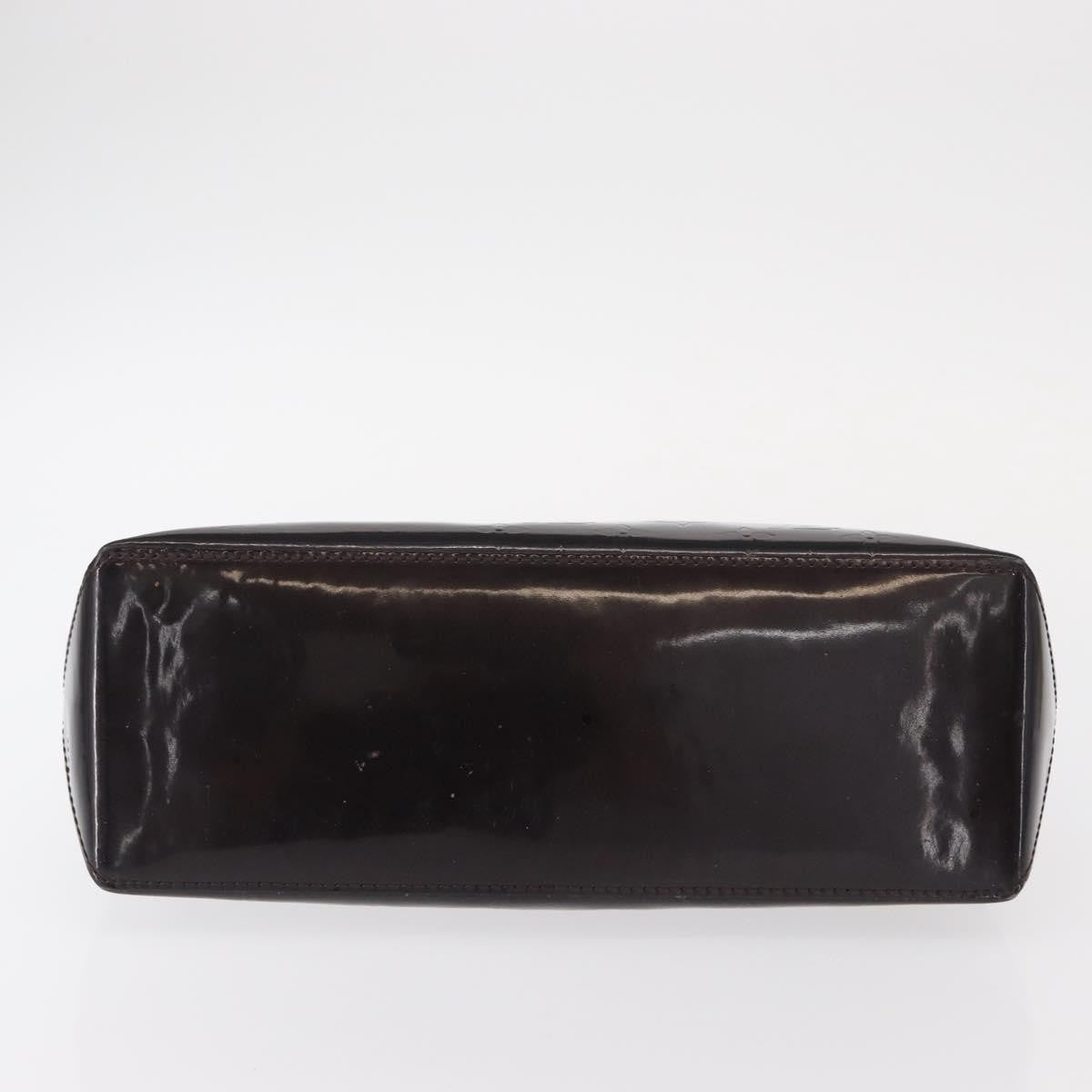 Louis Vuitton Wilshire Handbag Monogram Vernis, BURGUNDY, PATENT_LEATHER, Handbag