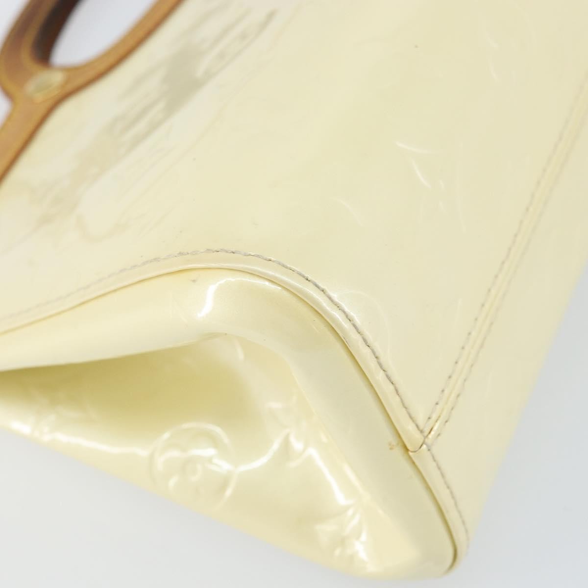 Louis Vuitton Roxbury Drive Handbag Monogram Vernis, BEIGE, PATENT_LEATHER, Handbag