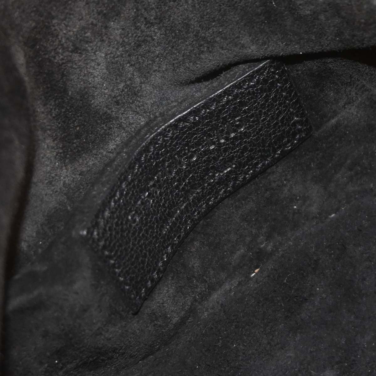 Saint Laurent Fringe Emmanuelle Bucket Bag Studded Leather, BLACK, LEATHER, Shoulder bag