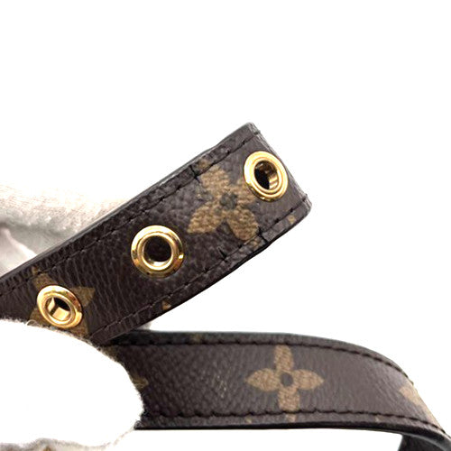 Louis Vuitton Pallas Tote Monogram Canvas with Leather, BROWN, CANVAS, Tote bag