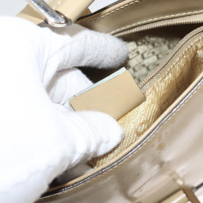 Gucci Vintage Jackie Handbag Leather, BEIGE, LEATHER, Handbag