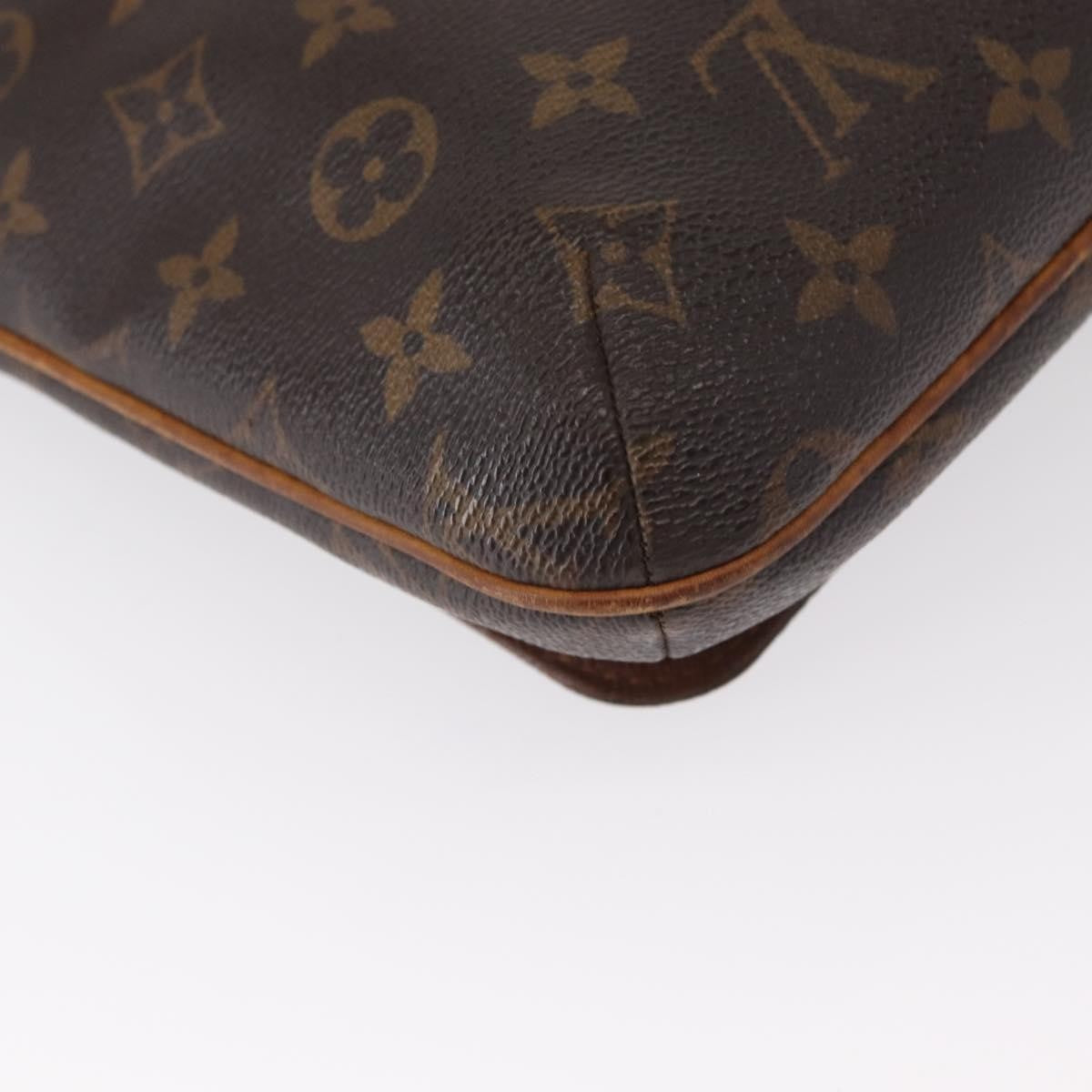Louis Vuitton Musette Salsa Handbag Monogram Canvas, BROWN, CANVAS, Shoulder bag