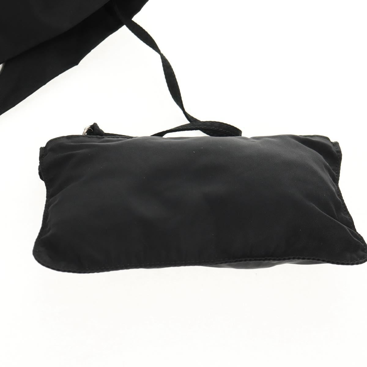 Prada Vintage Handbag Tessuto, BLACK, NYLON, Handbag