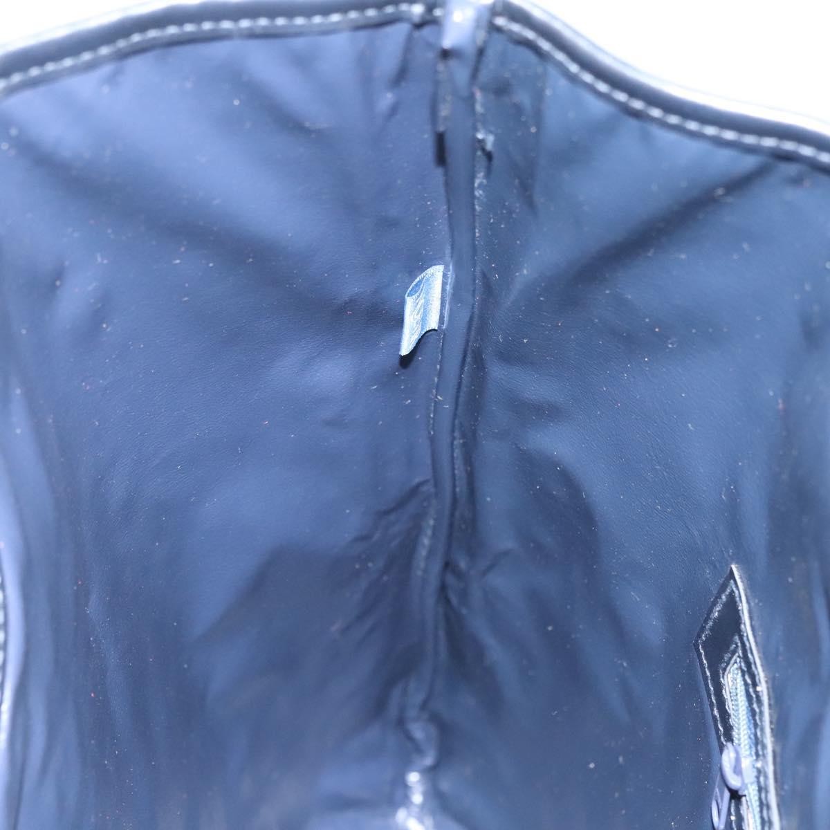 Celine C Sulky Handbag Canvas, NAVY, CANVAS, Handbag