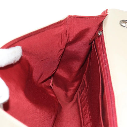 Chanel Leo Lion Flap Bag Chevron Jersey, RED, COTTON, Shoulder bag