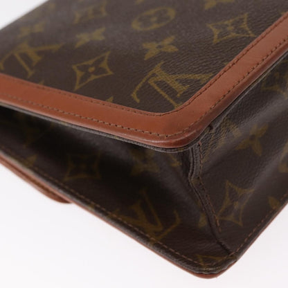 Louis Vuitton Dame Pochette Monogram Canvas, BROWN, CANVAS, Clutche & pouche