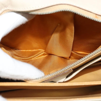 Celine Shoulder Bag Leather, BEIGE, LEATHER, Shoulder bag