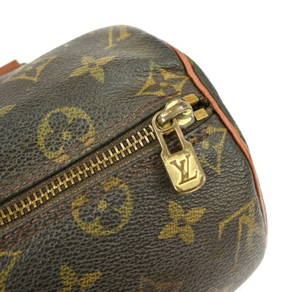 Louis Vuitton Papillon Handbag Monogram Canvas, BROWN, CANVAS, Handbag