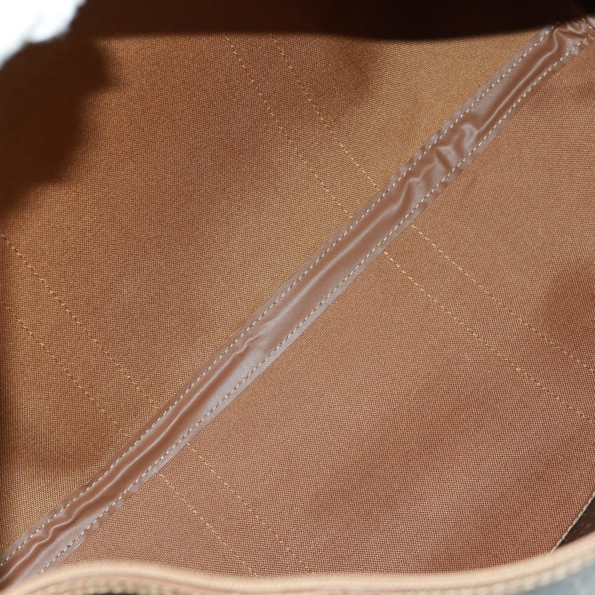 Christian Dior Vintage Honeycomb Boston bag Canvas and Leather, BLACK, PVC, Travel bag