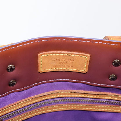Louis Vuitton Reade Handbag Monogram Vernis, PURPLE, PATENT_LEATHER, Handbag